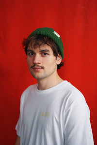 Short Beanie Grün