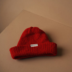 Short Beanie Rot